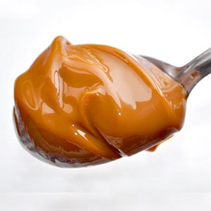 A spoonful of caramel